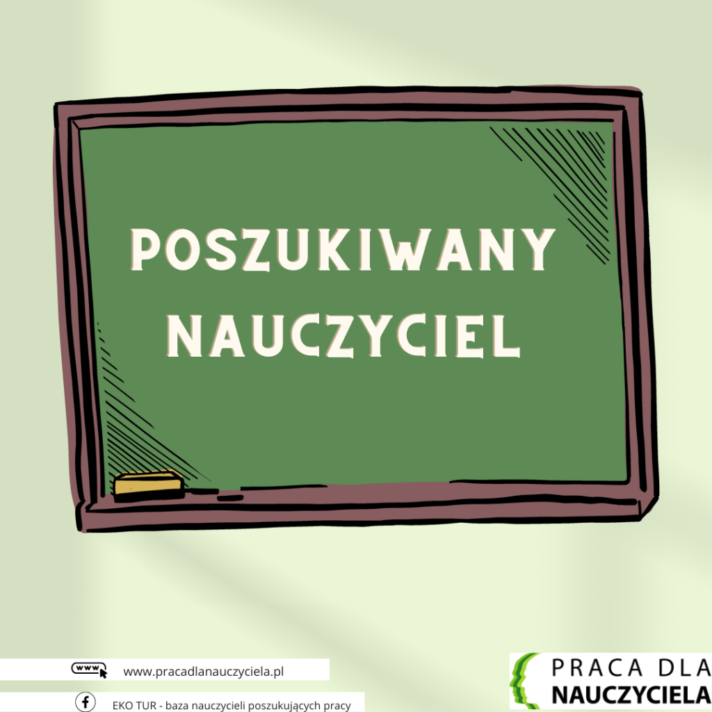 Nauczyciela edukacji wczesnoszkolnej na rok szkolny 2025/2026 zatrudnimy
